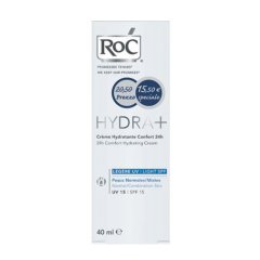 roc hydra+ comfort leg uv 40ml