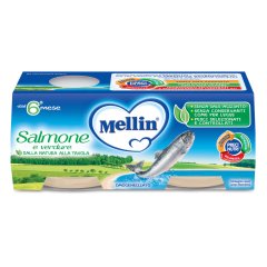 mellin omogeneizzati salmone e verdure 2x80g