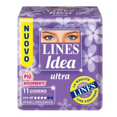 lines idea assorbenti ult gg c/ali 11p 3176