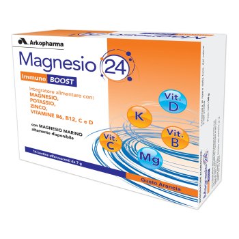 magnesio 24 immunoboost 14buste