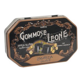 leone pastiglie in lattina gommose liquirizia 42g