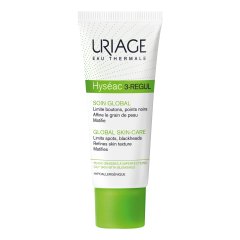 uriage - hyseac 3-regul soin global trattamento 3 in 1 imperfezioni brufoli punti neri eccesso di sebo 40ml