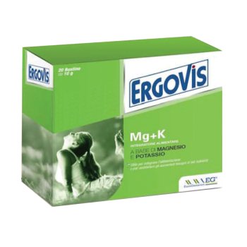 ergovis mg+k magnesio e potassio 20 bustine