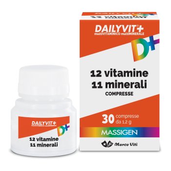 massigen dailyvit 12 vitamine 11 minerali 30 compresse