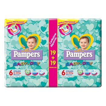 pampers baby dry xl 38pz