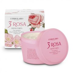 3 rosa crema corpo 200ml