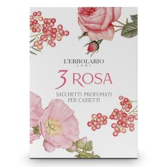 3 rosa sacchetto cassetto