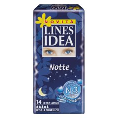 lines idea assorbenti notte 14 pezzi