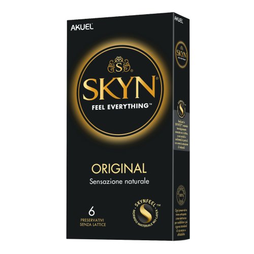Akuel Skyn Original Sensazione Naturale Senza Lattice 6 Profilattici