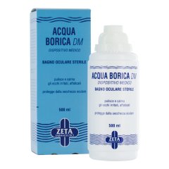 Zeta Acqua Borica Bagno Oculare Sterile 500ml
