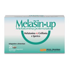 melasin up melatonina 1mg 20 compresse