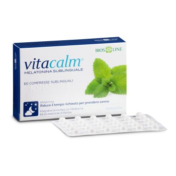 vitacalm melatonina subl1mg 60