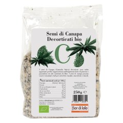 fior di loto semi canapa decortic bio 250g