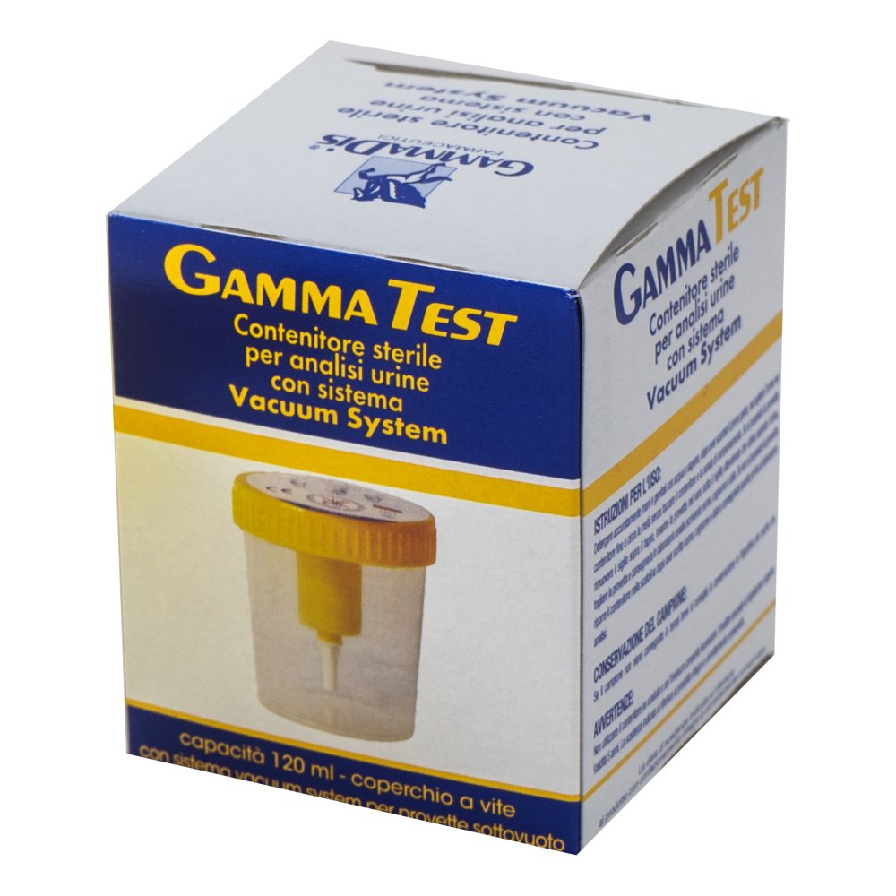 Contenitore Sterile Per Analisi Delle Urine Gammatest 120ml