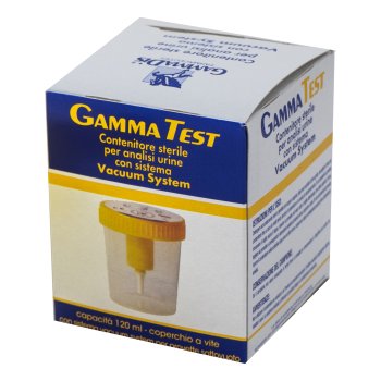 contenitore sterile per analisi delle urine gammatest 120ml - gammadis