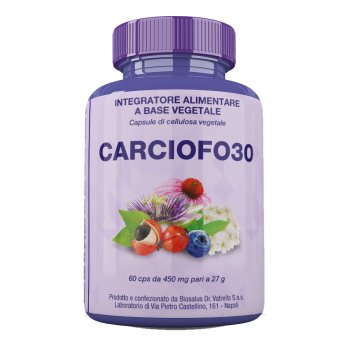 carciofo 30 60cps 27g biosalus