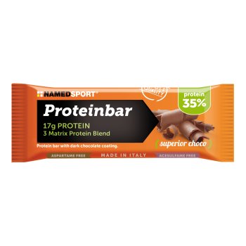 namedsport proteinbar superior choco barretta proteica 35% 50g