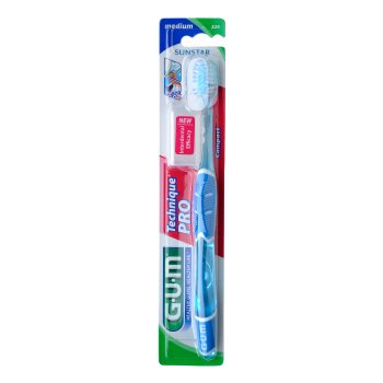 gum technique pro 528 spazzolino medio compatto