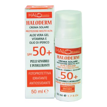 haloderm crema sol spf50+ 50ml