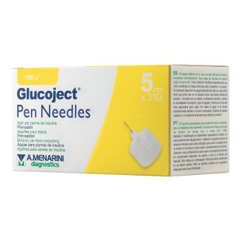 glucoject pen needles  5mm g31