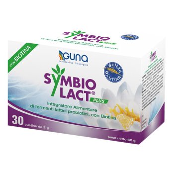 symbiolact plus fermenti lattici probiotici 30 bustine - guna spa