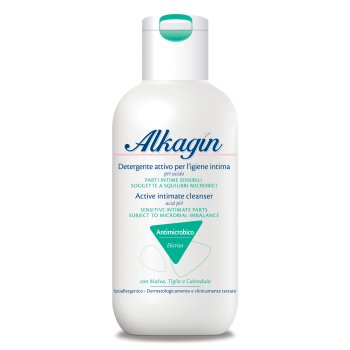 alkagin detergente intimo attivo con complesso antimicrobico a ph acido 250ml