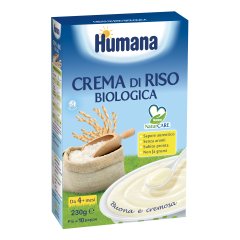 humana crema di riso bio 230g