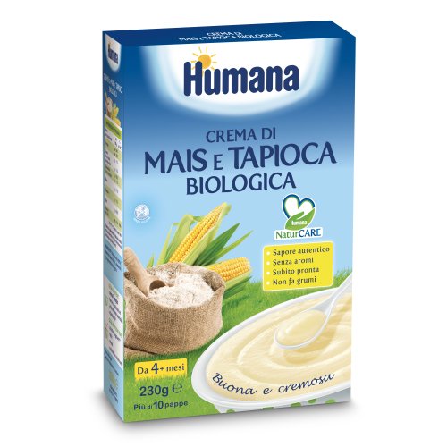 Humana Crema Mais Tapioca Biologica 230g