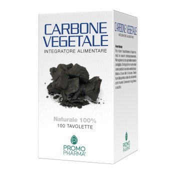 carbone vegetale 100cpr promoph