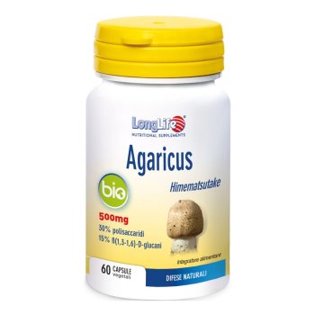 longlife agaricus bio 60cps 500m