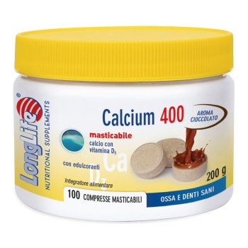 longlife calcium cacao 100cpr
