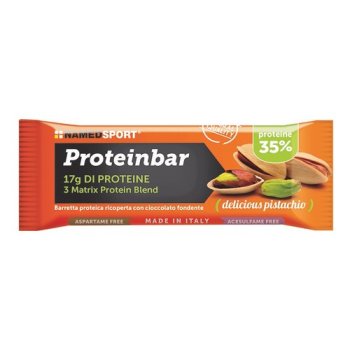 namedsport proteinbar delicious pistacchio barretta proteica 35% 50g