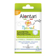 Alontan Natural Salvietta Anti-Zanzare 12 Bustine