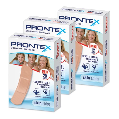 PRONTEX SKIN STRIPS ASSORT 40PZ