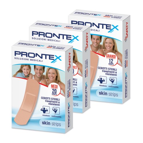 PRONTEX SKIN STRIPS MEDIO 20PZ