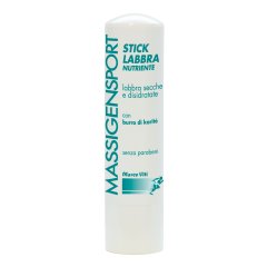 massigen sport stick labbra nutriente