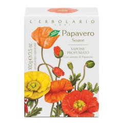 papavero soave sapone 100g