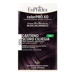 euphidra color pro xd - colorazione permanente n.355 castano scuro ciliegia