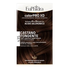 euphidra color pro xd - colorazione permanente n.435 castano fondente