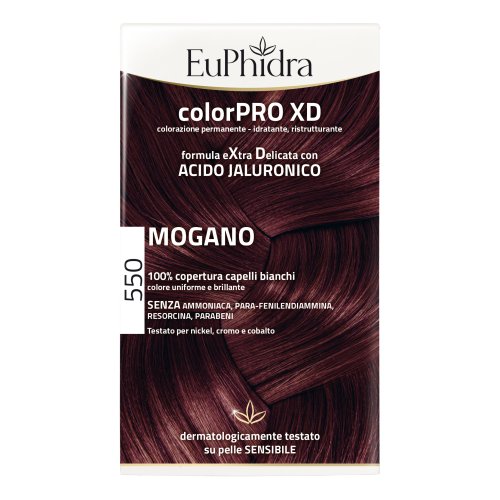 Euphidra Color Pro Xd - Colorazione Permanente N.550 Mogano