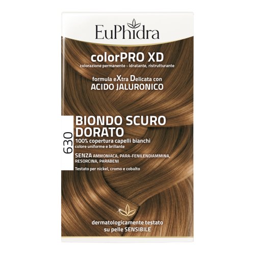 Euphidra Color Pro Xd - Colorazione Permanente N.630 Biondo Scuro Dorato