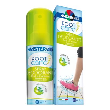 master aid foot care spray deod 100ml