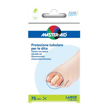 master aid foot care vesciche protezione dita 60 x 20mm 5 cerotti