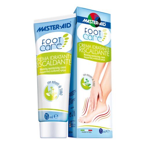 Master Aid Foot Care Crema Riscaldante E Idratante Per I Piedi 75ml