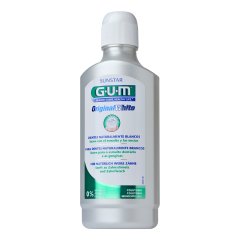 gum original white collutorio sbiancante 500ml