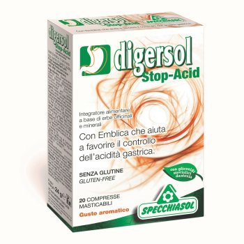 digersol stop-acid 20 compresse - specchiasol