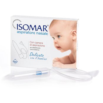 isomar aspiratore nasale set completo + 3 filtri di ricambio