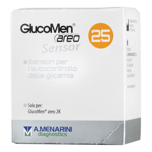 Glucomen Areo Sensor - Strisce Reattive Per La Misurazione Della Glicemia 25 Pezzi