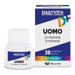 Massigen Dailyvit+ Uomo Vitamine E Minerali 30 Compresse