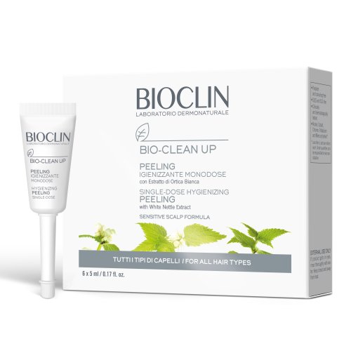 Bioclin Bio Clean Up Peeling Crema igienizzante delicata 6 Flaconcini 5ml